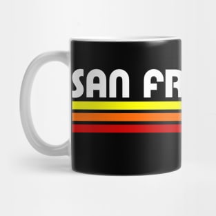 Retro San Francisco Mug